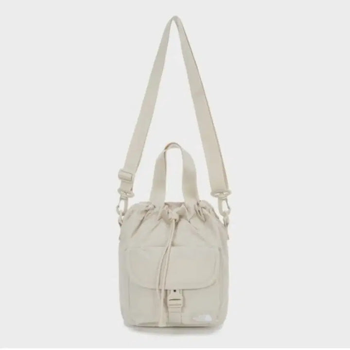 [BUNJANG] The North Face Drawstring Bucket Bag Ivory / (새제품) 노스페이스 드로우스트링 버킷백 아이보리