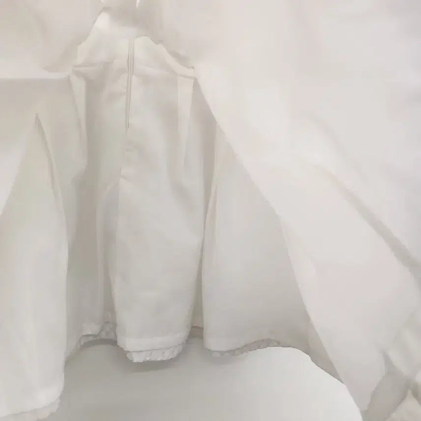 [BUNJANG] Reneyvon White Mini Dress / 레니본 화이트 원피스