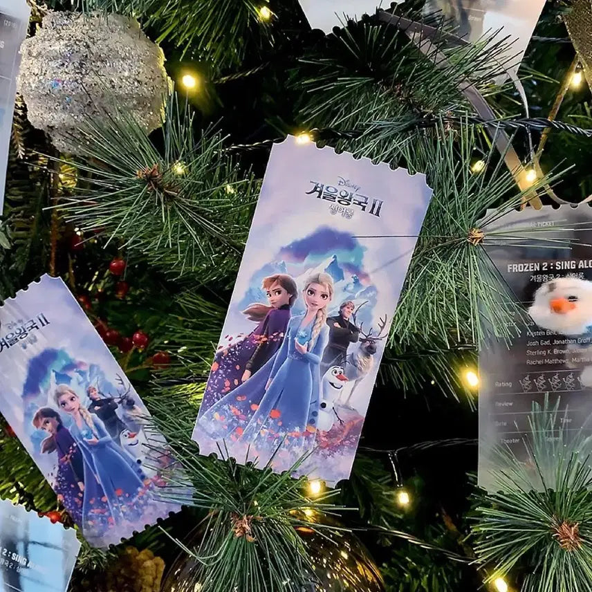 [BUNJANG] Frozen 2 Sing-Along Original Ticket / [영화 굿즈] 겨울왕국2 싱어롱 오리지널티켓
