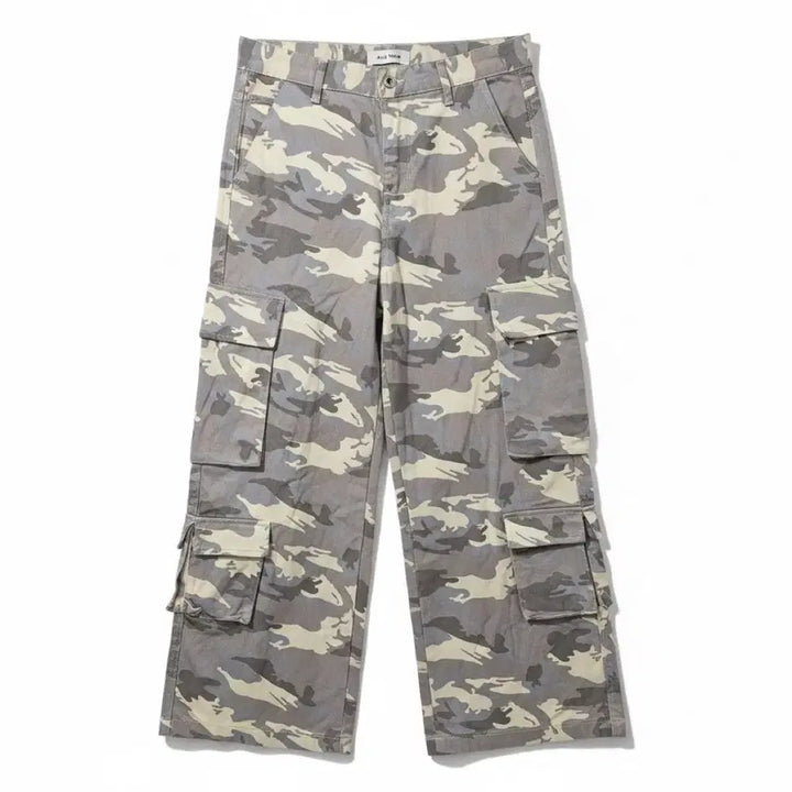 [SOLD OUT] And More 카모 카고 팬츠 M