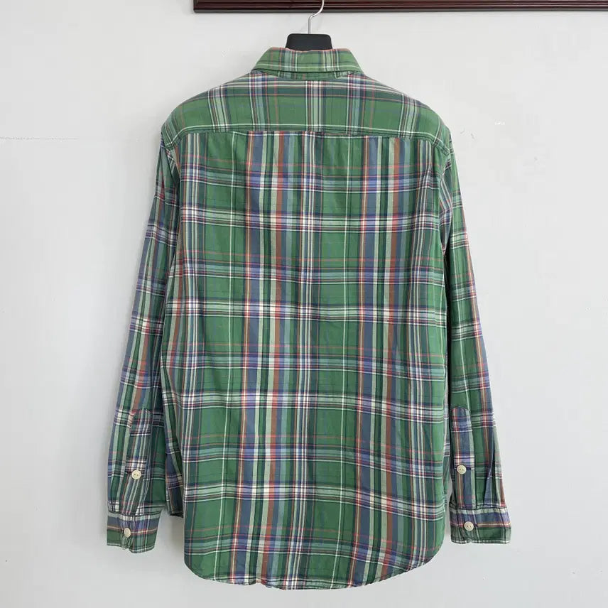 [BUNJANG] Polo Ralph Lauren Plaid Check Shirt / 폴로 랄프로렌 공용S 더블 포켓 플레이드 체크