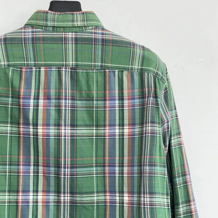 [BUNJANG] Polo Ralph Lauren Plaid Check Shirt / 폴로 랄프로렌 공용S 더블 포켓 플레이드 체크