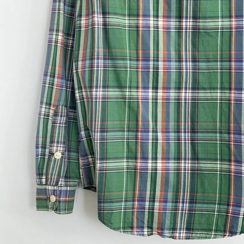 [BUNJANG] Polo Ralph Lauren Plaid Check Shirt / 폴로 랄프로렌 공용S 더블 포켓 플레이드 체크