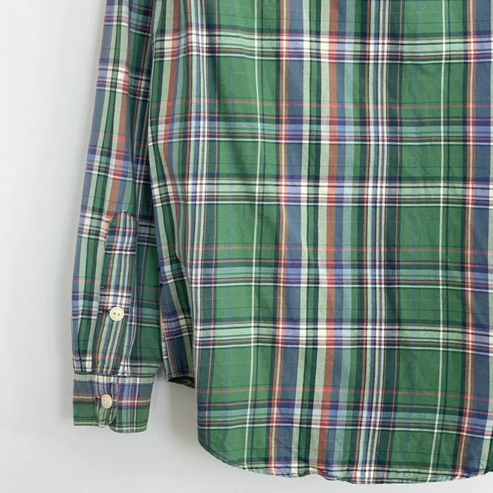 [BUNJANG] Polo Ralph Lauren Plaid Check Shirt / 폴로 랄프로렌 공용S 더블 포켓 플레이드 체크