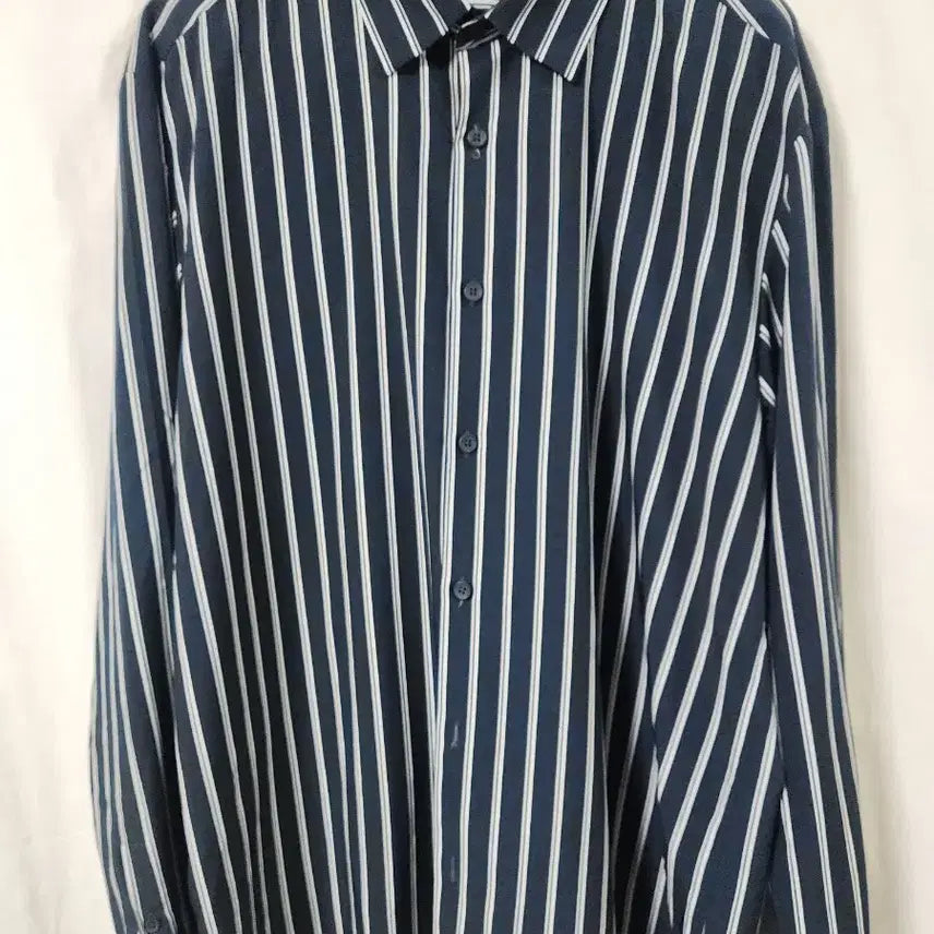 [BUNJANG] MIND BRIDGE Striped Shirt / MIND BRIDGE 스트라이프 남방 셔츠