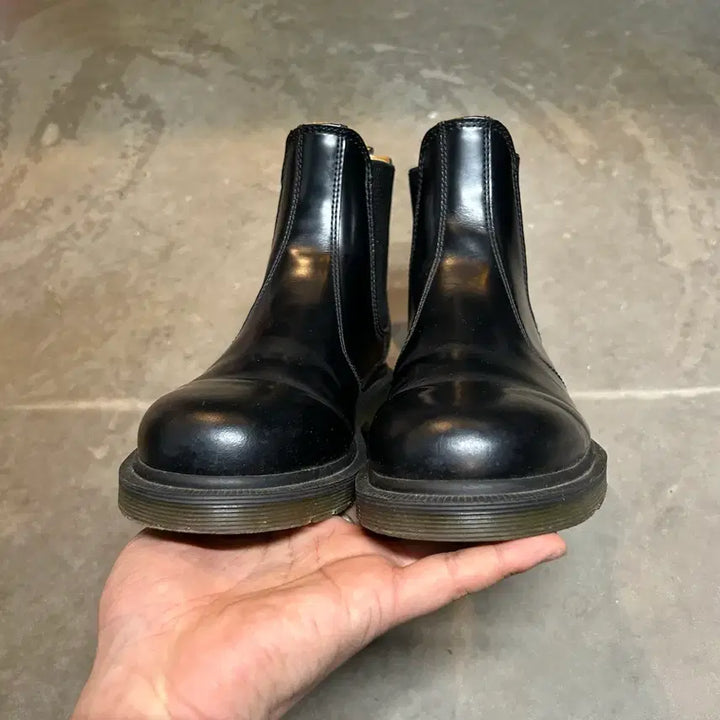 [BUNJANG] Dr. Martens 2976 Vex Chelsea Boots Smooth Black / 260) 닥터마틴 2976 벡스 첼시 부츠 스무스 블랙