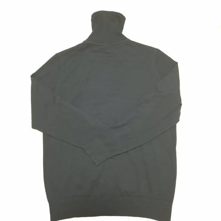 [BUNJANG] Uniqlo Merino Wool Turtleneck Sweater (Navy) - Size M / 유니클로 메리노울 터틀넥 스웨터 M 네이비
