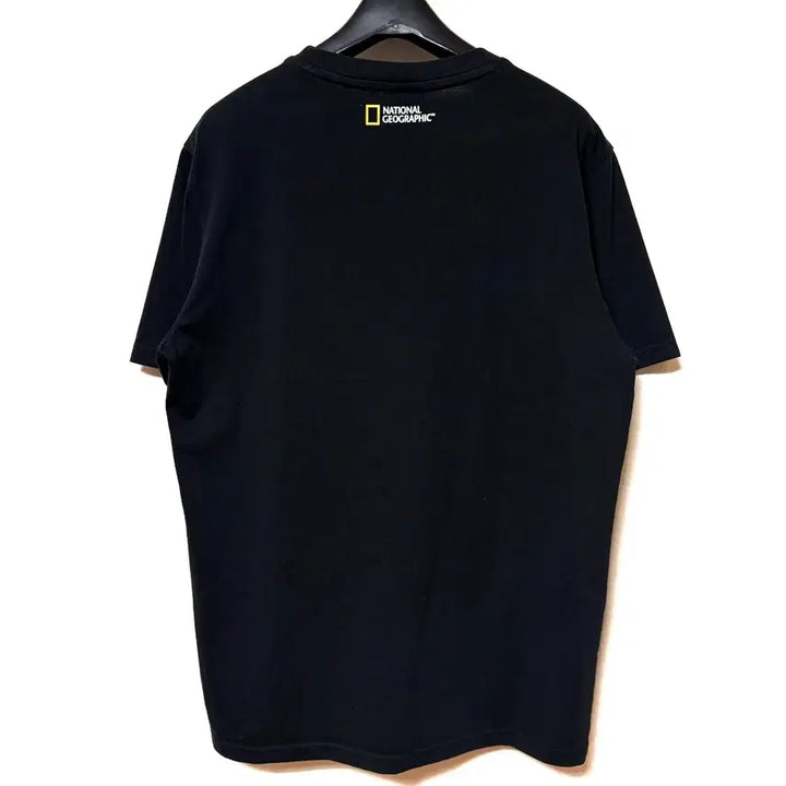 [SOLD OUT] [L,100]내셔널지오그래픽 빅로고 반팔티 블랙
