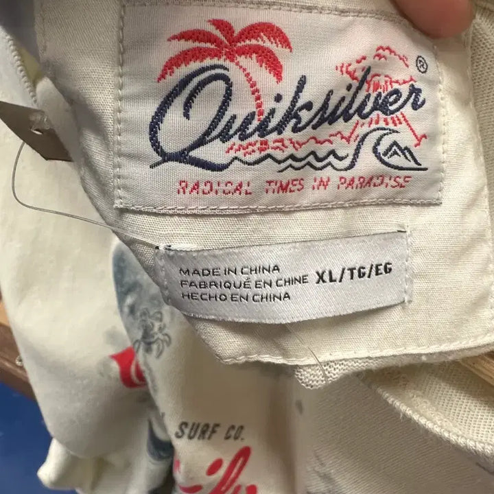 [BUNJANG] Quiksilver Single Stitch Short Sleeve T-shirt / 퀵실버 싱글스티치 반팔티