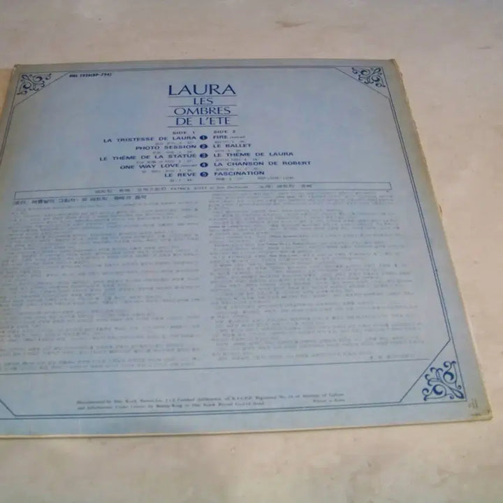 [BUNJANG] LAURA PATRICK JUVET DAVID HAMILTON LP / LP/LAURA /PATRICK JUVET/DAVID HAMILTON