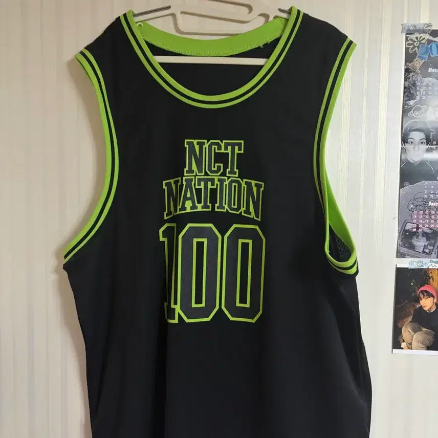 [BUNJANG] NCT Mark Nation Uniform / 마크 엔시티 네이션 유니폼 농구복 100번