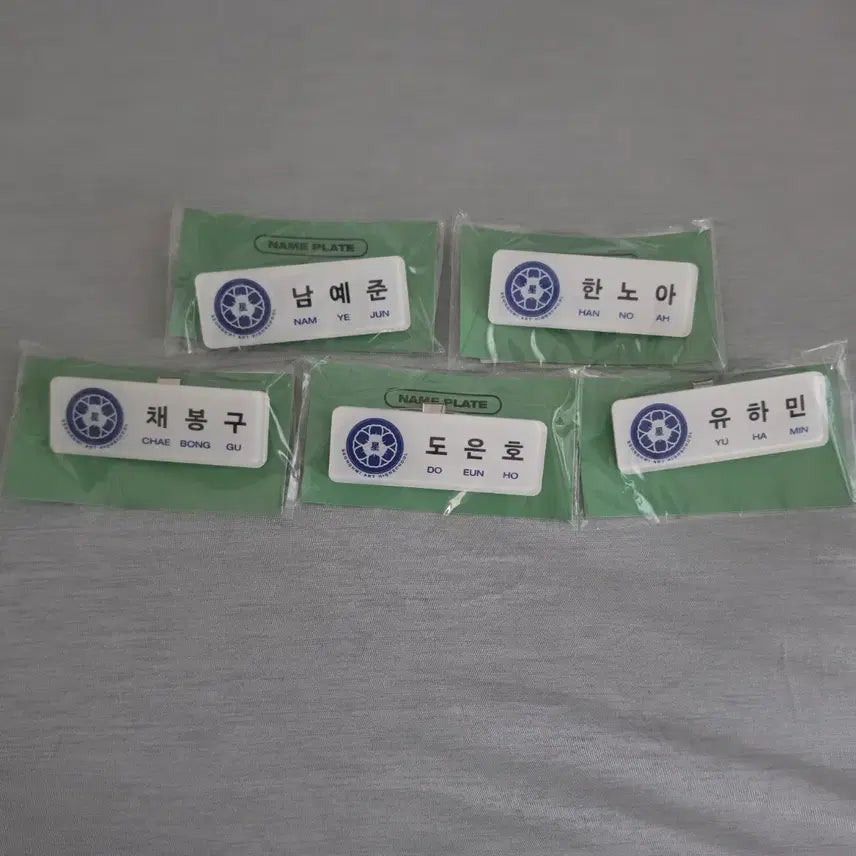 [BUNJANG] PLAVE Yejun Name Tag Bundle Set / 미개봉 플레이브 육여 명찰 일괄