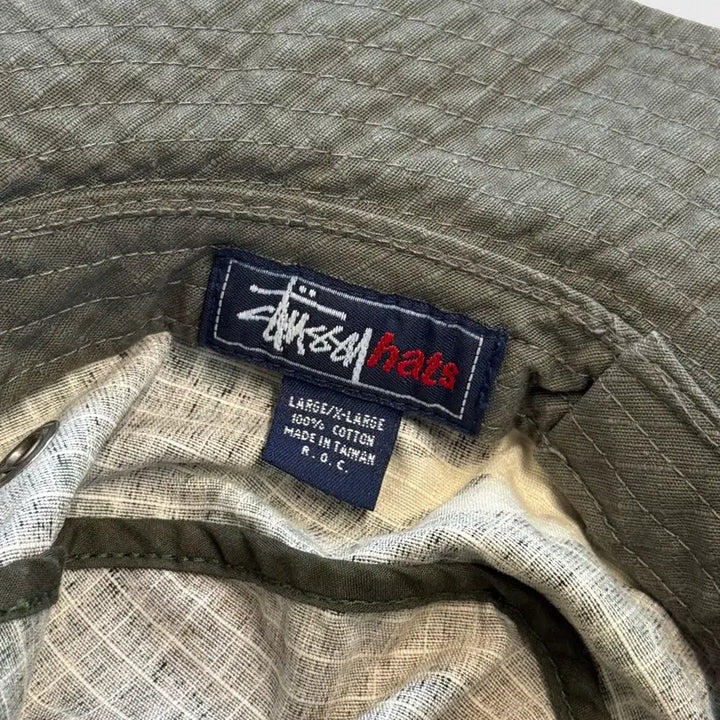 [BUNJANG] Stussy Ripstop Camo Bucket Hat / 90s 스투시 립스탑 카모 버킷햇