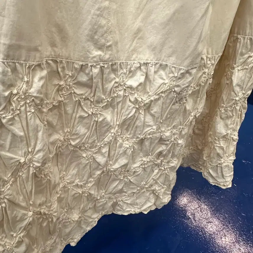 [BUNJANG] Vintage Ivory Hippie Skirt / Jpn vtg ivory 히피스커트