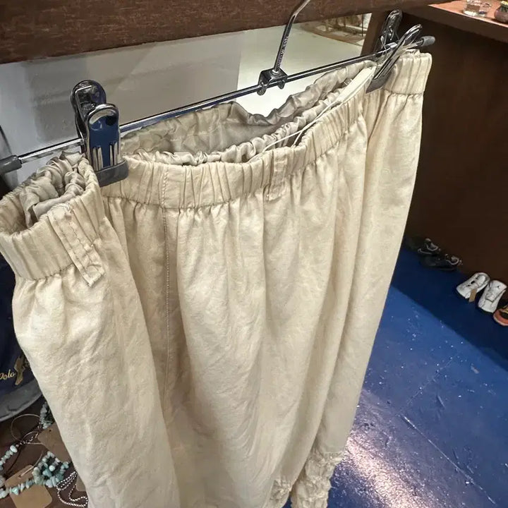 [BUNJANG] Vintage Ivory Hippie Skirt / Jpn vtg ivory 히피스커트