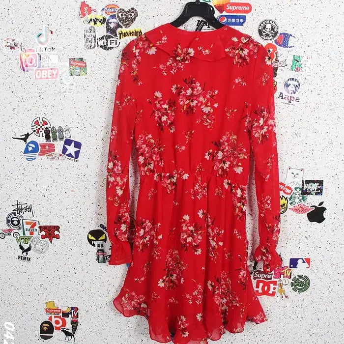 [BUNJANG] H&amp;M Floral Pattern Dress / 여성38/ H앤M 플로럴 패턴 원피스 에이치앤엠 RD 0-9