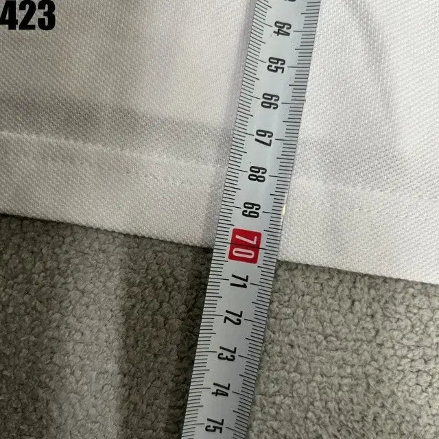 [BUNJANG] Polo Ralph Lauren Paris Short Sleeve Polo Shirt White / 폴로 랄프로렌 파리 반팔 카라티 화이트