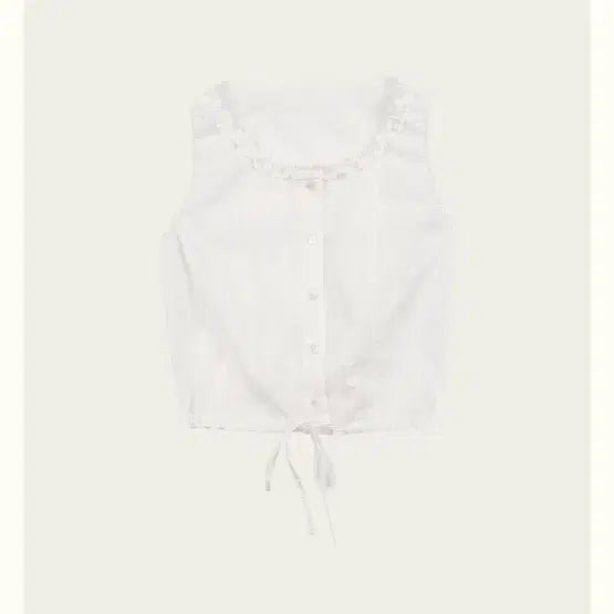 [BUNJANG] Ribbonbit Sleeveless Blouse / Ribbonbit 나시블라우스