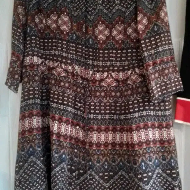 [BUNJANG] Olivia Lauren Chiffon Long Dress Size 105 / 여105올리비아로렌쉬폰원피스