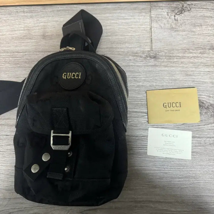 [BUNJANG] Gucci Off The Grid Sling Bag Black / 구찌가방 오프더그리드 슬링백(블랙)