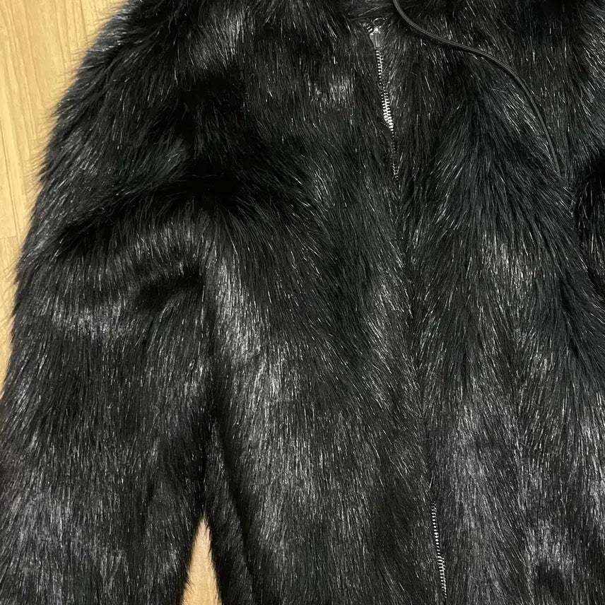 [BUNJANG] Openywy Reversible Faux Fur Hood Jacket / [오픈와이와이] REVERSIBLE FAUX FUR HOOD JACKET