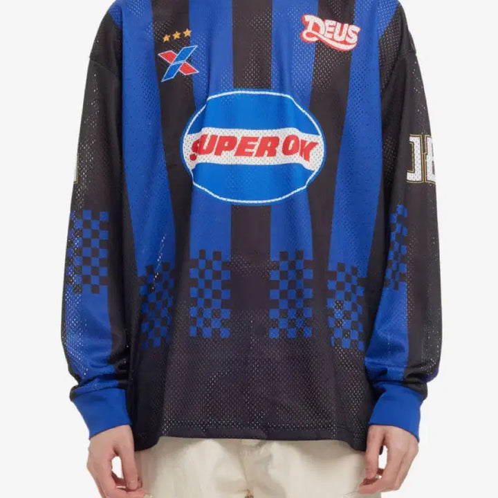 [BUNJANG] Deus Moto Jersey Long Sleeve M / 데우스 모토 져지 긴팔 M