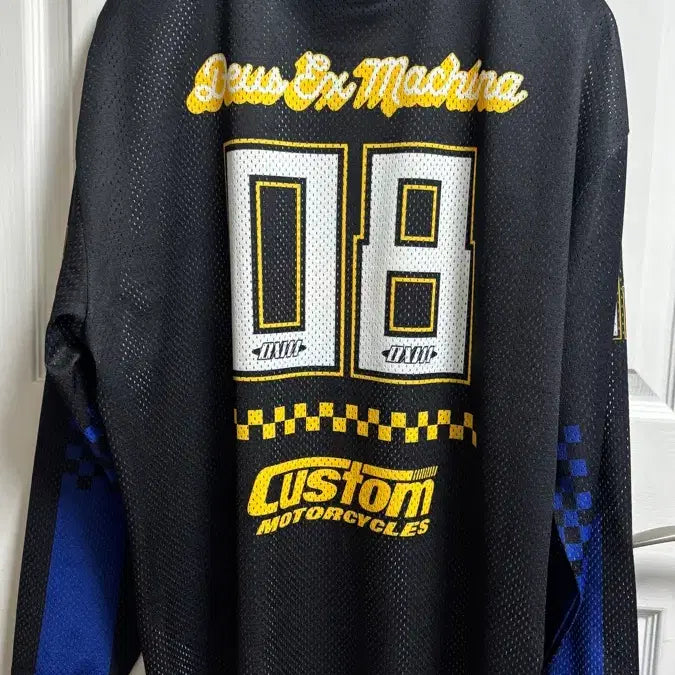 [BUNJANG] Deus Moto Jersey Long Sleeve M / 데우스 모토 져지 긴팔 M