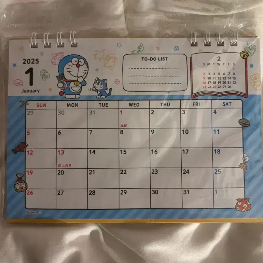 [BUNJANG] 도라에몽 공식 탁상 달력 / 도라에몽 공식 탁상 달력
