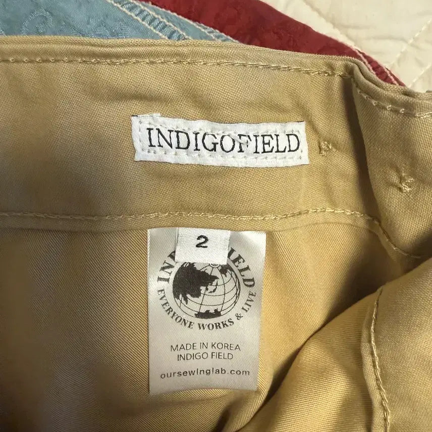 [BUNJANG] Indigo Field Short Pants / 인디고필드 숏팬츠