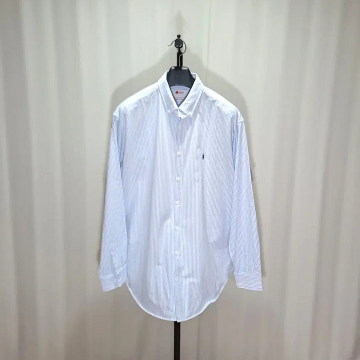 [BUNJANG] Beams Yabusame Striped Polo Shirt / (택포) Beams 빔즈 야부사메 폴로 스트라이프 셔츠 110 B805