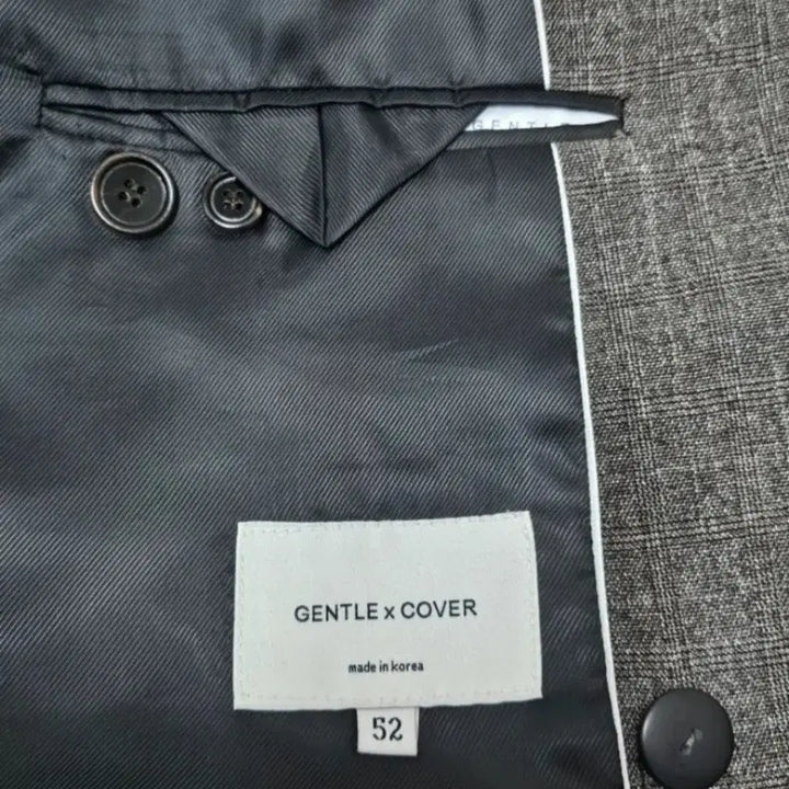 [BUNJANG] GENTLE COVER Double Button Jacket / GENTLExCOVER 더블 버튼 자켓