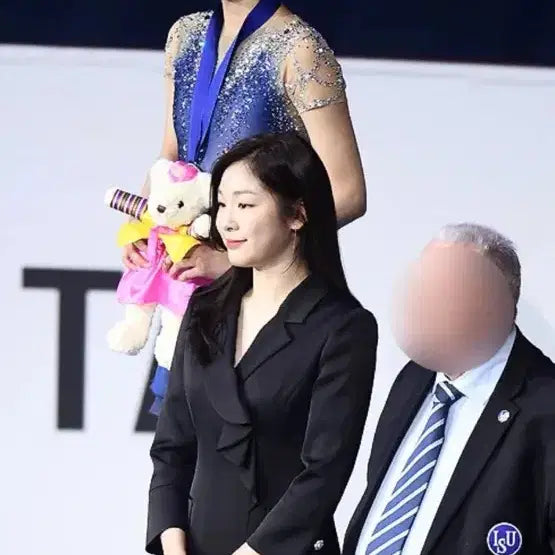 [BUNJANG] Satin S.Blanc Kim Yuna Dress Wedding Guest Formal Event / 샤틴 에스블랑 김연아 원피스 (결혼식/피로연/하객/경조사)