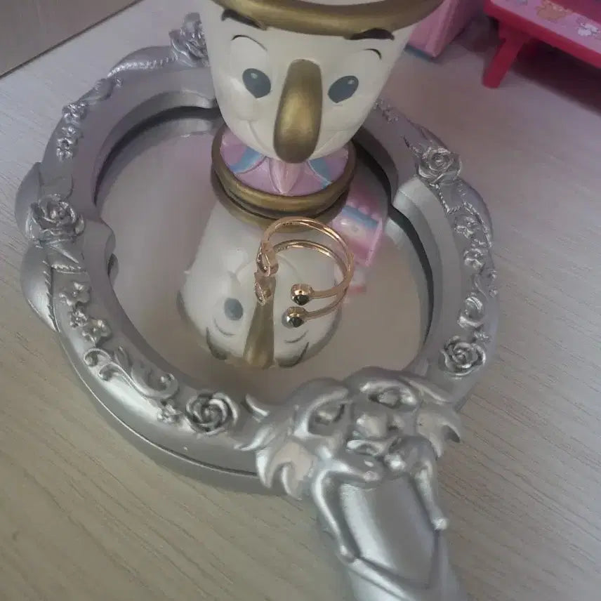 [BUNJANG] Disney Beauty and the Beast Chip Accessory Tray / 디즈니 미녀와 야수 칩 악세사리 트레이