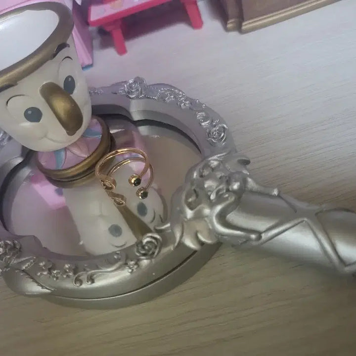 [BUNJANG] Disney Beauty and the Beast Chip Accessory Tray / 디즈니 미녀와 야수 칩 악세사리 트레이