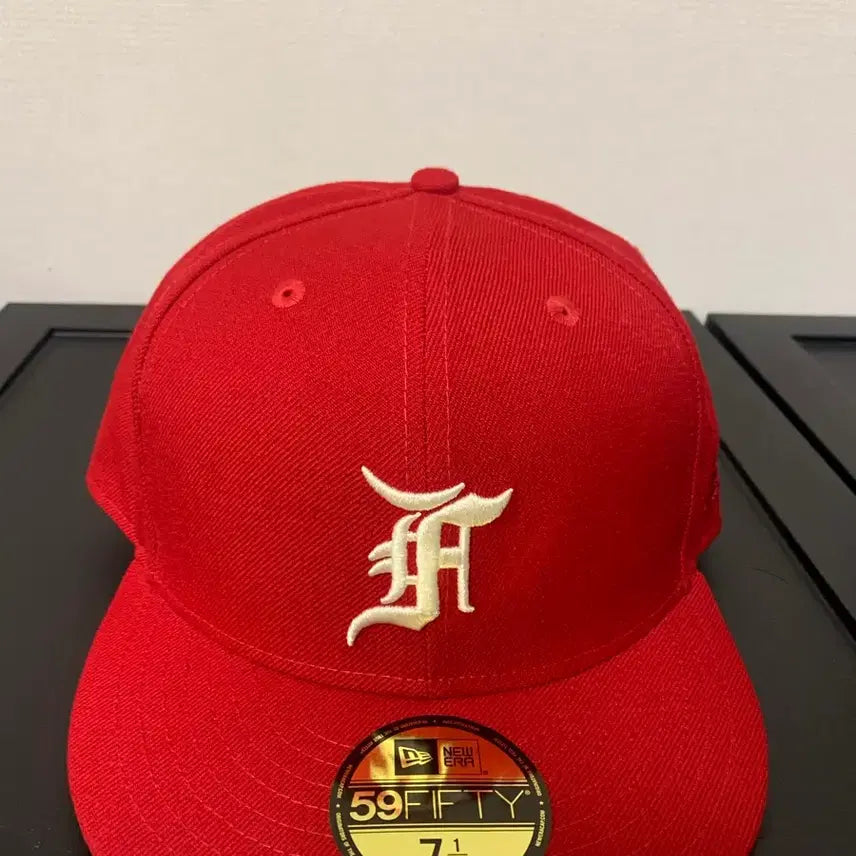 [BUNJANG] Fear of God New Era 59FIFTY Cap Scarlet / 뉴에라 피오갓 59fifty