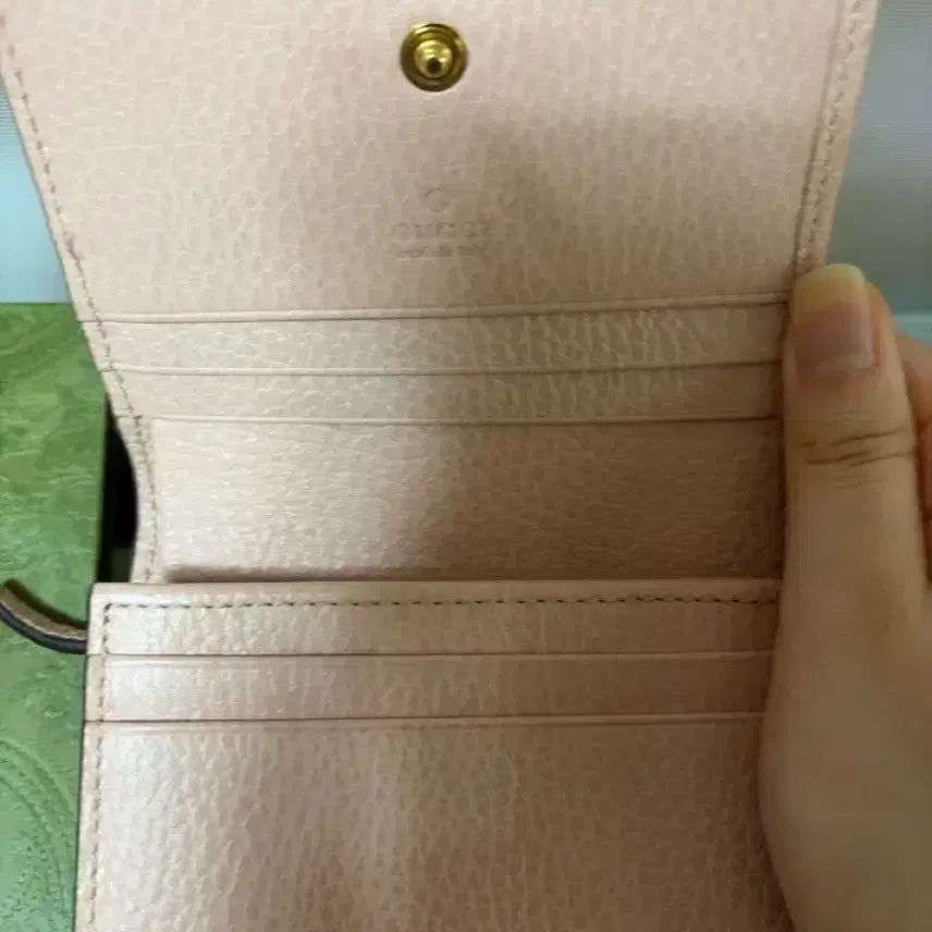 [BUNJANG] Gucci Marmont Dusty Pink Wallet / 구찌 마몬트 핑크지갑 더스티핑크