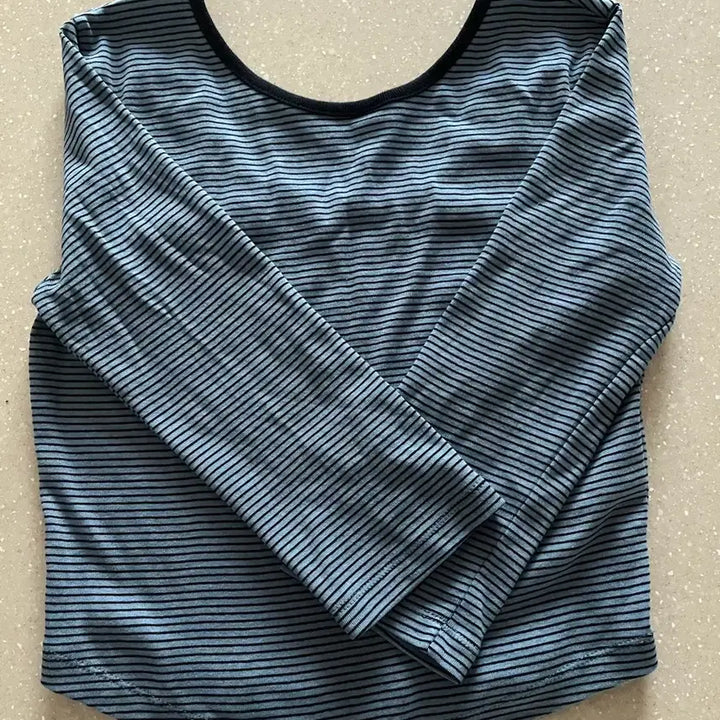 [BUNJANG] 108Pound Reversible Stripe T-shirt / 스트라이프 티