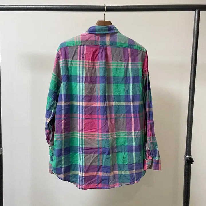 [BUNJANG] Polo Ralph Lauren Madras Check Shirt XL / (XL) 폴로 랄프로렌 마드라스 체크 셔츠