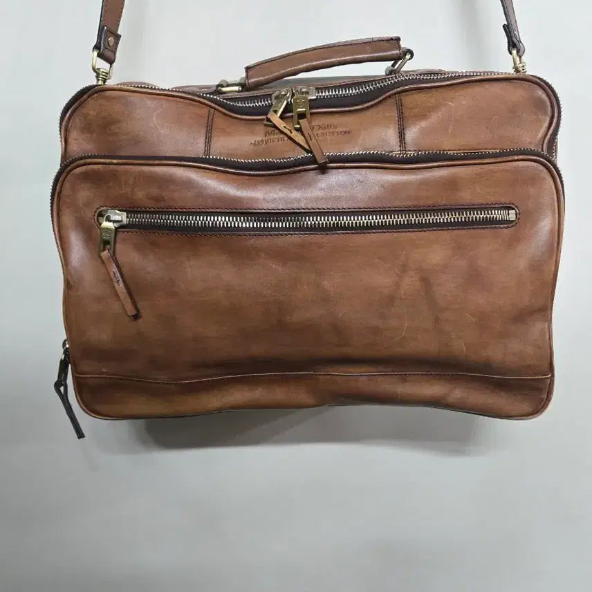 [BUNJANG] Massimo Dutti 689 Fifth Avenue Collection Boston Bag / 마시모두띠 689  5번가컬렉션 보스턴백