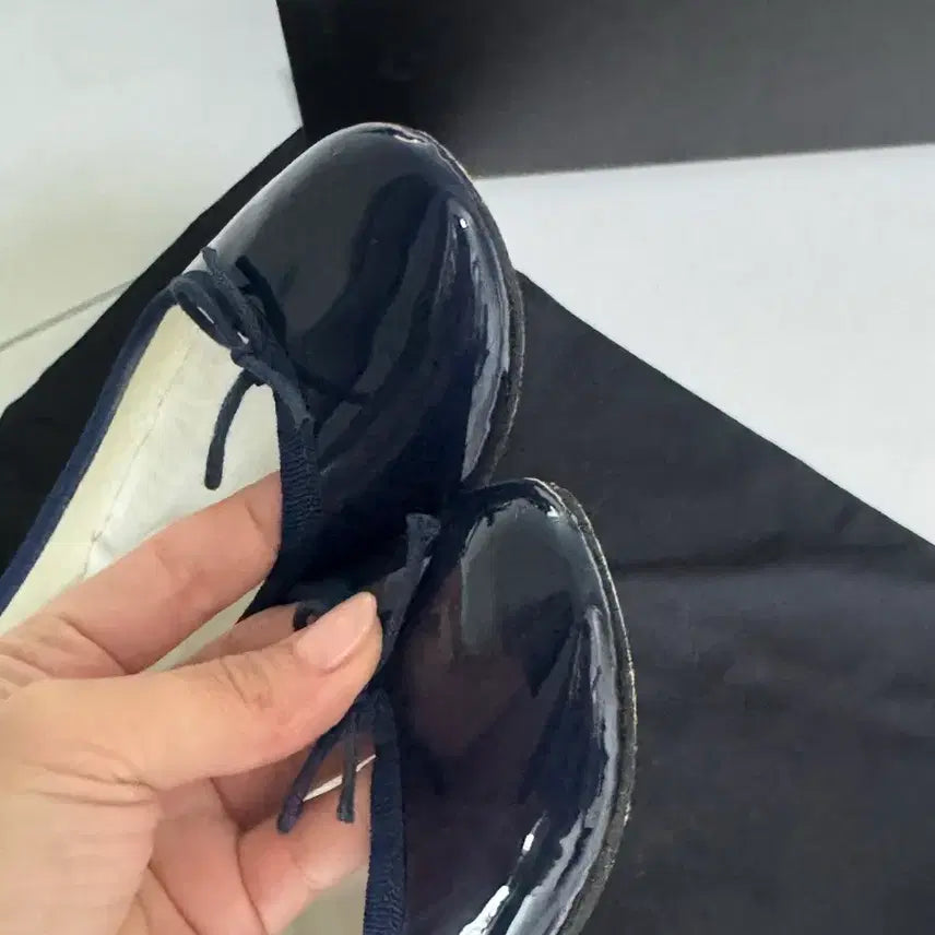 [BUNJANG] Repetto Cendrillon Ballerina Flats Navy / 레페토 산드리옹 발레리나 플랫 네이비 (박스, 더스트백)