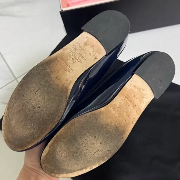 [BUNJANG] Repetto Cendrillon Ballerina Flats Navy / 레페토 산드리옹 발레리나 플랫 네이비 (박스, 더스트백)