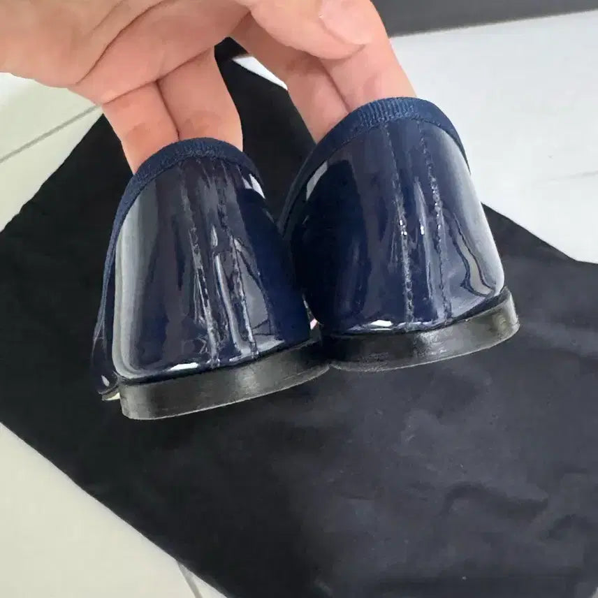 [BUNJANG] Repetto Cendrillon Ballerina Flats Navy / 레페토 산드리옹 발레리나 플랫 네이비 (박스, 더스트백)