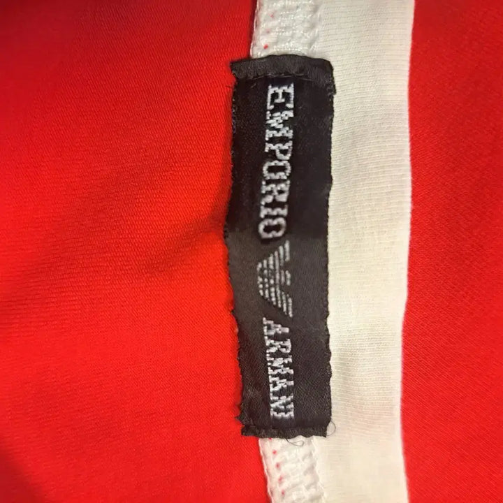 [BUNJANG] Emporio Armani 1982 Red T-shirt / 엠포리오 아르마니 반팔 티셔츠 레드 1982