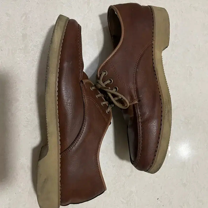 [BUNJANG] BOND HOMME Brown Casual Shoes / 남성 브라운 캐주얼 구두 260