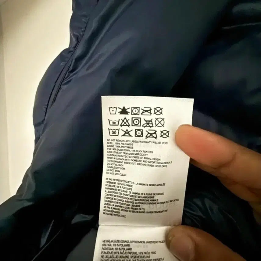 [BUNJANG] Canada Goose Vest Navy Blue / 급쳐분 (정품) 새상품 급 캐나다구스 패딩 조끼