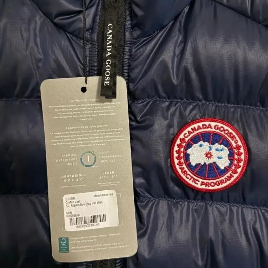 [BUNJANG] Canada Goose Vest Navy Blue / 급쳐분 (정품) 새상품 급 캐나다구스 패딩 조끼