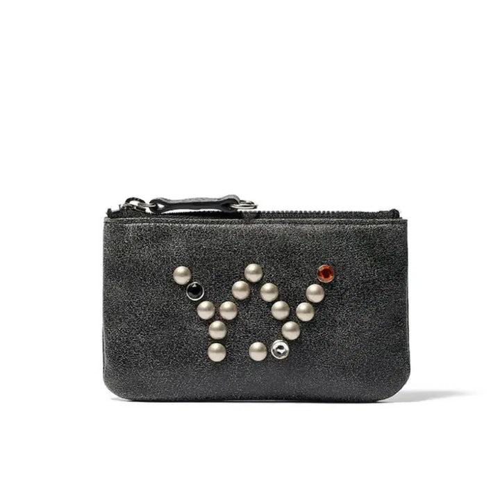 [BUNJANG] Open YY Studded Wallet / 오픈yy 스터드 지갑