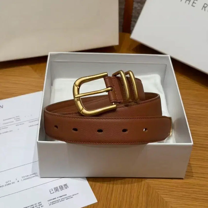 [BUNJANG] The Row Double Ring Buckle Belt / 더로우 고전적인 이중 링 버클 여성 벨트80 폭 3.0cm