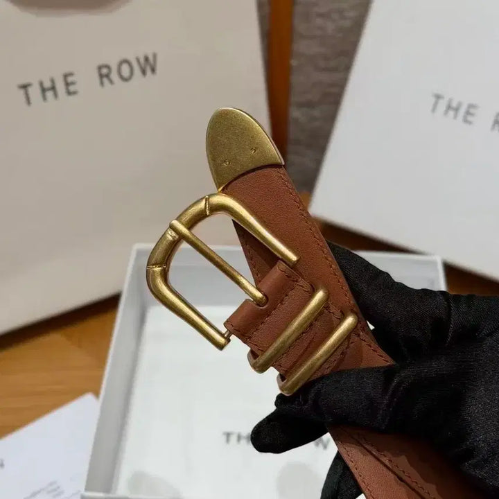 [BUNJANG] The Row Double Ring Buckle Belt / 더로우 고전적인 이중 링 버클 여성 벨트80 폭 3.0cm
