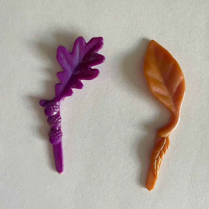 [BUNJANG] Vintage 2000s Leaf Cake Pick Cake Topper / 2000s/미국빈티지 나뭇잎 케이크픽 케이크토퍼